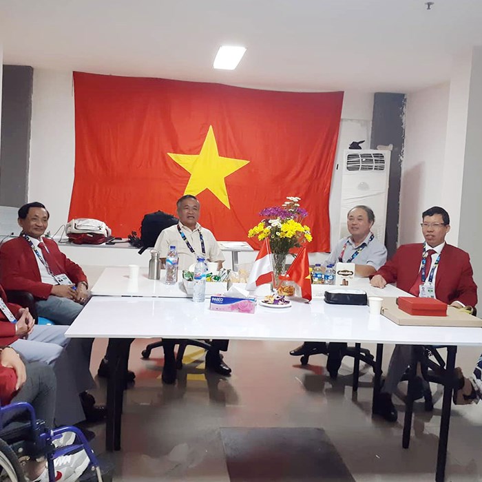 Lễ Thượng cờ Việt Nam tại Asian Para Games 3 - Anh 2